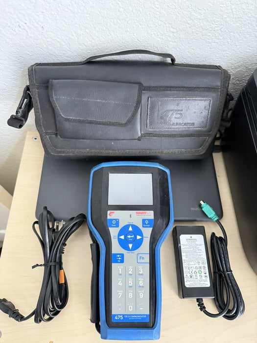 EMERSON 475 FIELD COMMUNICATOR 3.9 HART W/BAG & CHARGER (FREE SHIPPING)