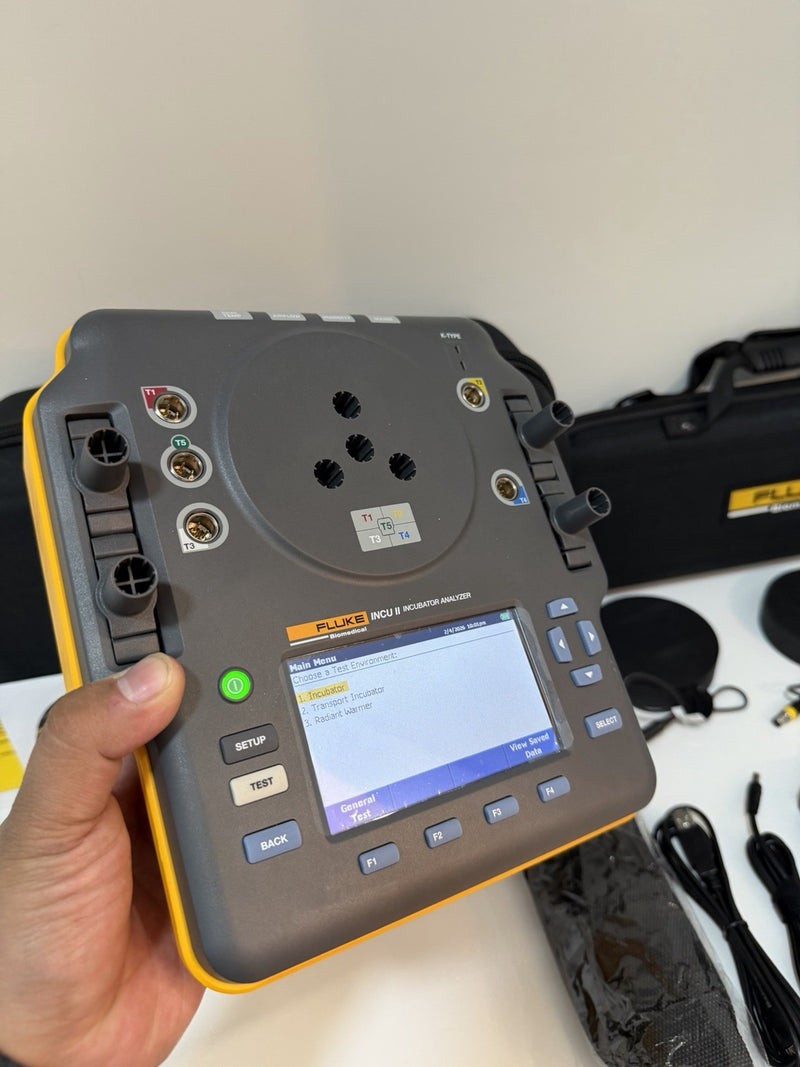 FLUKE INCU II INCUBATOR ANALYZER KIT CALIBRATED 2024 TESTED