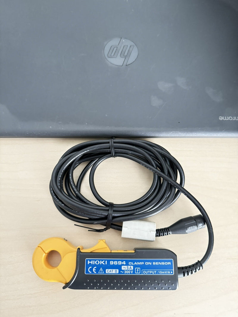 HIOKI 9694 CLAMP ON SENSOR, 5AAC, 10MV AC/A OUTPUT