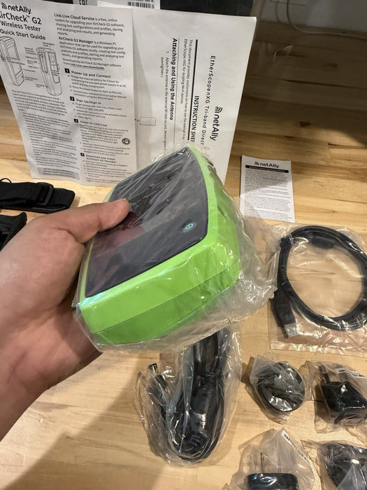 NETALLY AIRCHECK G2 & ACCESSORIES NEW SEALED - SHIPS FREE / SHIPS FAST