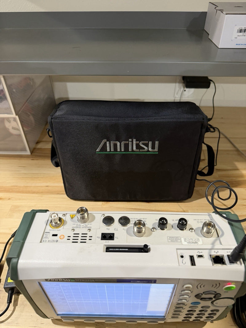 ANRITSU MT8222A BTS MASTER MULTI-FUNCTIONAL BASE STATION ANALYZER TESTED