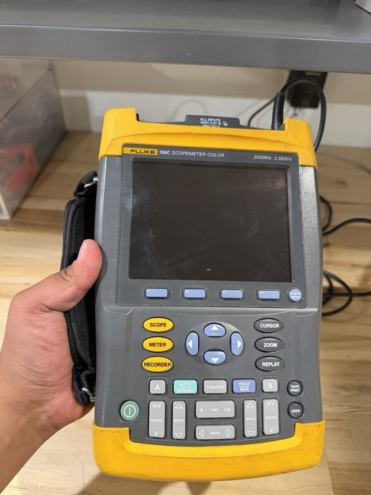 FLUKE 199C SCOPEMETER COLOR FOR PARTS