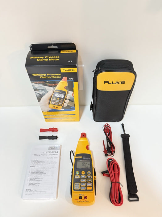 FLUKE 772 MILLIAMP PROCESS CLAMP METER MFD-2025 NEW SEALED