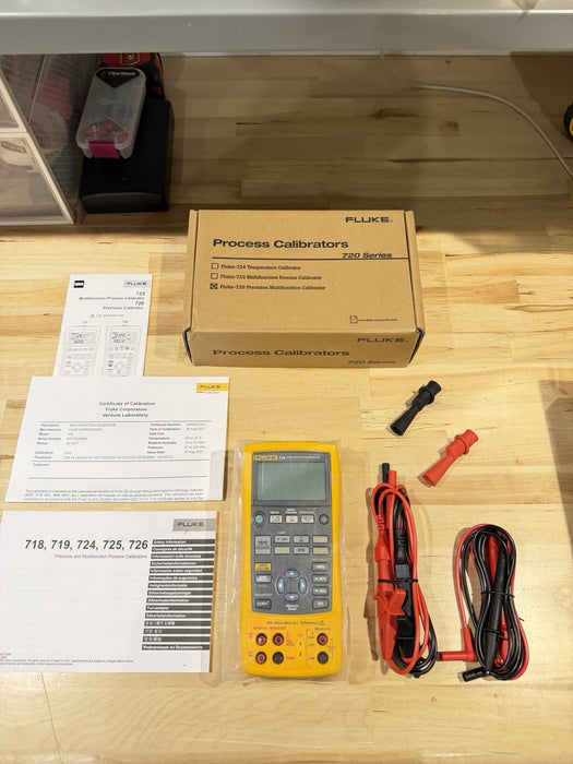 FLUKE 726 PRECISION MULTIFUNCTION CALIBRATOR MFG-2025 CALIBRATED 2025 NEW