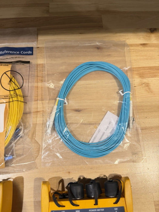 FLUKE NETWORKS CFP-Q CFP-QUAD CERTIFIBER PRO SM MM FIBER OLTS MODULE SET - TESTE