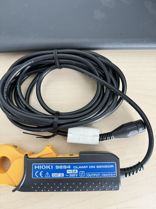 Hioki 9694 Clamp On Sensor, 5AAC, 10mV AC/A Output - Free Shipping/ Ships Fast