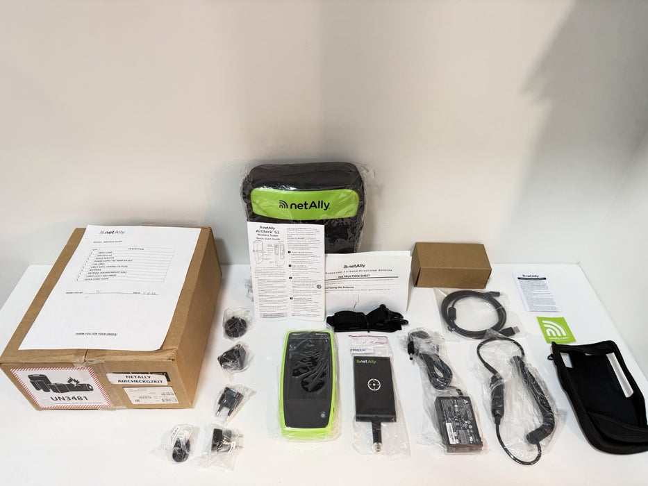 NETALLY AIRCHECK G2 KIT W/ ANTENNA & ACCESSORIES NEW FACTORY SEALED - SHIPS FREE