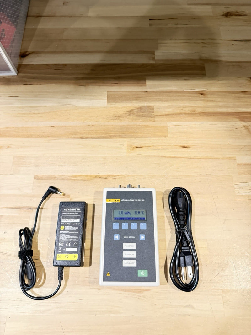 FLUKE BIOMEDICAL DPM4-2G PARAMETER TESTER W/ CHARGER & BAG (TESTED) SHIPS FAST