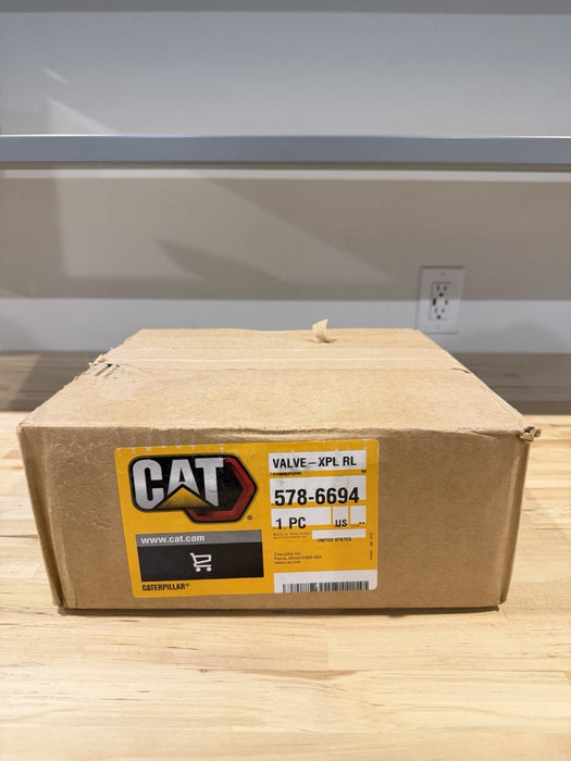 CAT 578-6694 RELIEF VALVE GENUINE OEM NEW