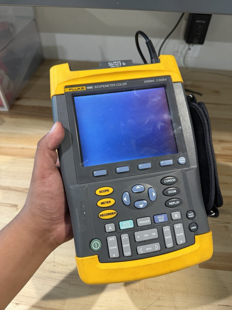 FLUKE 199C SCOPEMETER COLOR FOR PARTS
