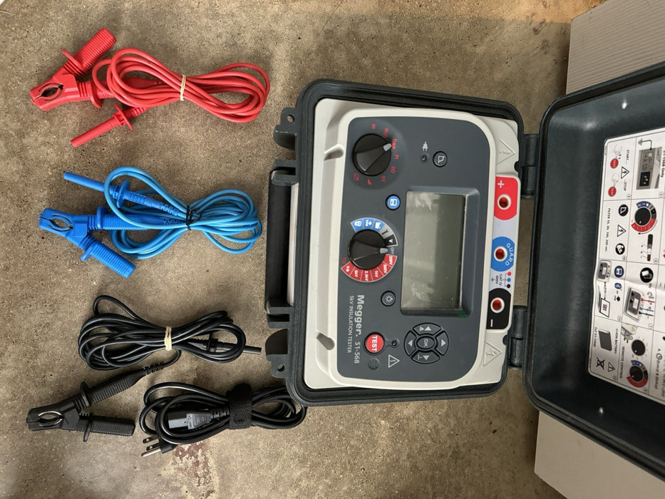 MEGGER S1-568 5 KV DC INSULATION RESISTANCE TESTER
