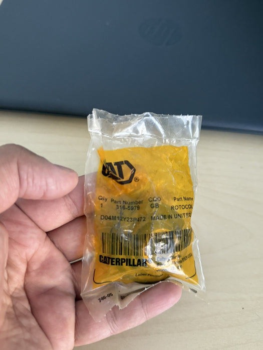 CAT 316-5979 14.40MM ID CYLINDER HEAD EXHAUST ROTOCOIL (GENUINE OEM)