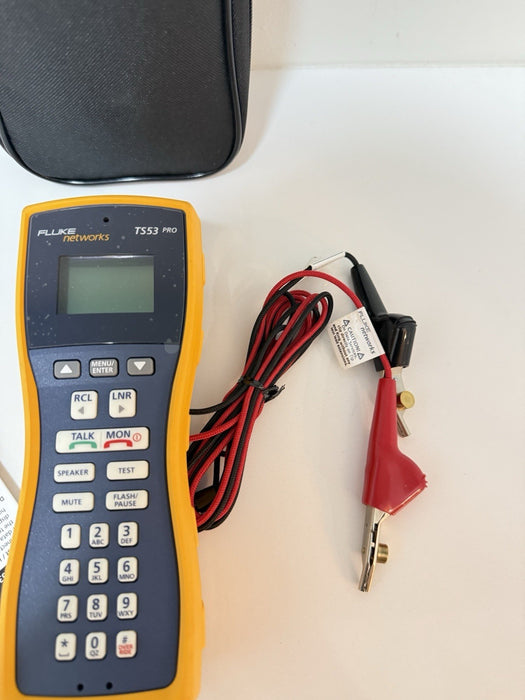 FLUKE NETWORKS TS53 PRO TEST SET / SHIPS FAST - FREE SHIPPING - NEW