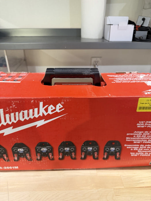 MILWAUKEE 49-16-2661M 1/4”-7/8” STREAMLINE ACR PRESS JAW KIT -NEW FACTORY SEALED