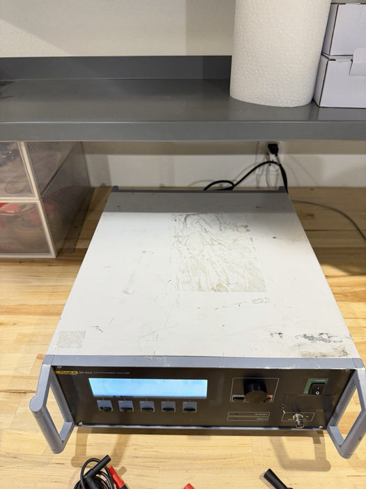 FLUKE QA-ES II ELECTROSURGERY ANALYZER W/ LEADS & CLIPS (TESTED) FREE SHIPPING