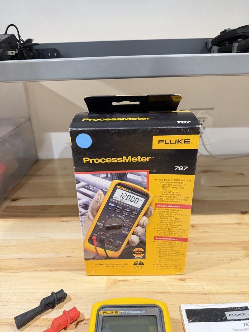 FLUKE 787 PROCESSMETER SHIPS FAST - FREE SHIPPING (NEW)