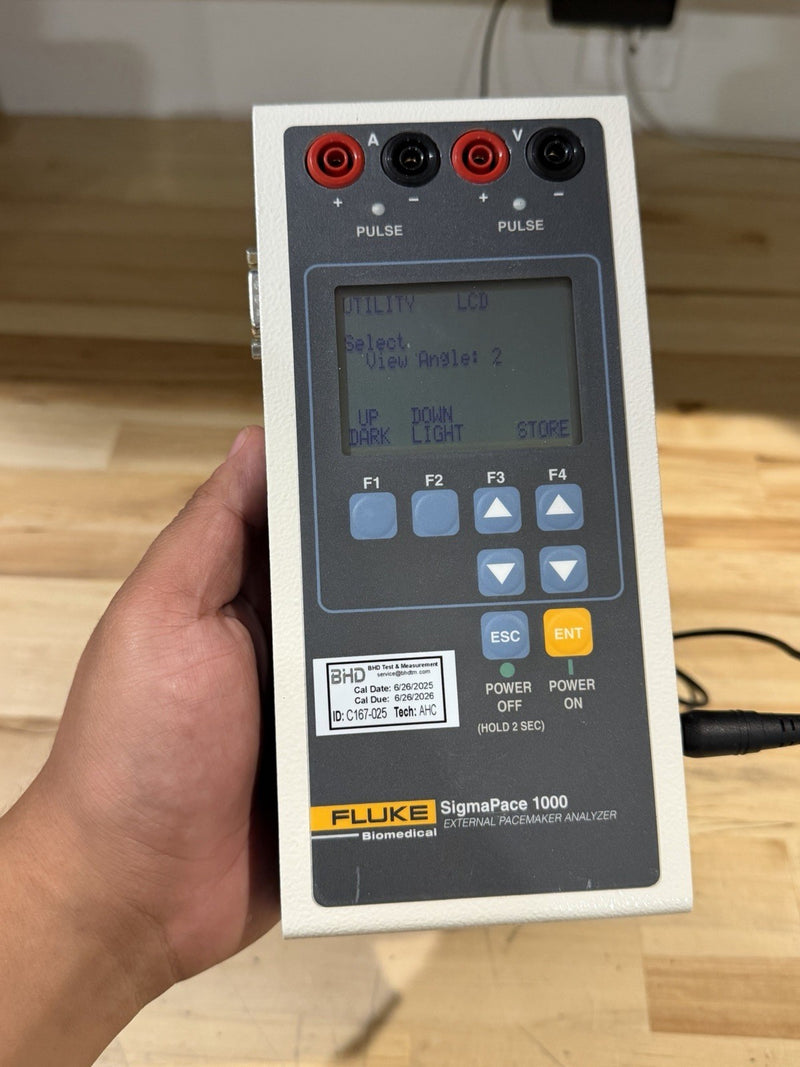 FLUKE BIOMEDICAL SIGMAPACE 1000 EXTERMAL ANALZYER (CALIBRATED 2026) SHIPS FREE