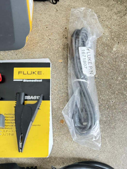 FLUKE ESA612 230V ELECTRICAL SAFETY ANALYZER MEDICAL TESTER