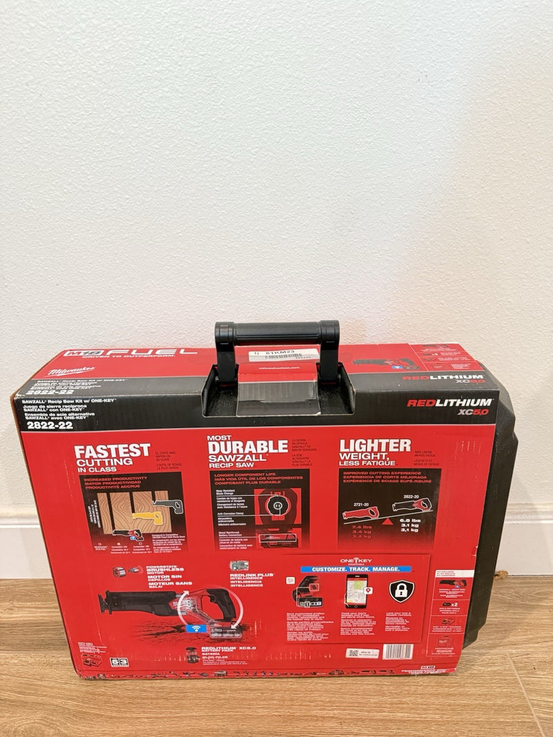 MILWAUKEE 2822-22 SAWZALL ONE KEY KIT
