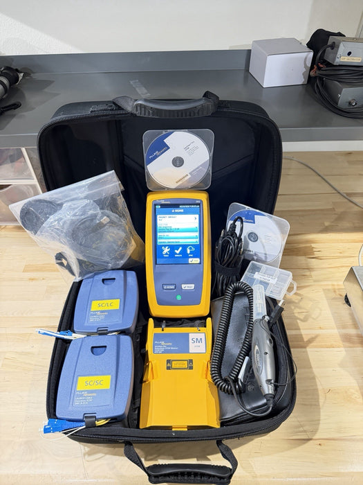 FLUKE OFP-SM OPTIFIBER PRO SINGLEMODE OTDR MODULE KIT WITHDSX VERSIV MAINFRAME