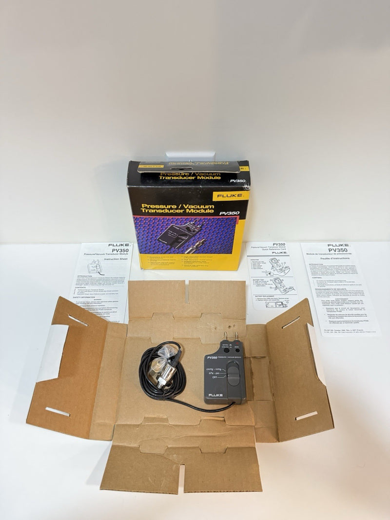FLUKE PV350 PRESSURE VACUMM TRANSDUCER MODULE TO FIND RARE