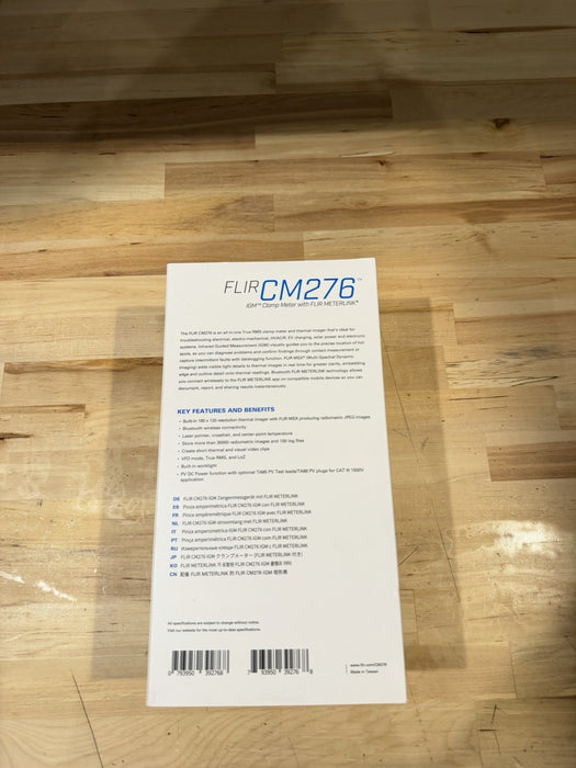 FLIR CM276 IGM CLAMP METER WITH METERLINK