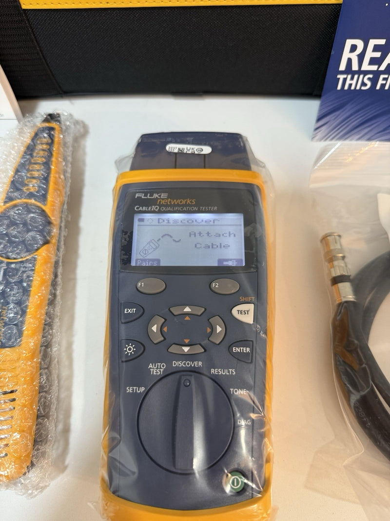 FLUKE NETWORKS QUALIFICATION TESTER KIT CIQ-100