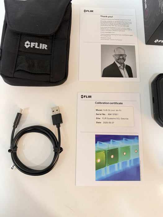 FLIR C5 COMPACT THERMAL IMAGING CAMERA NEW SEALED CALIBRATED 2025 NEW