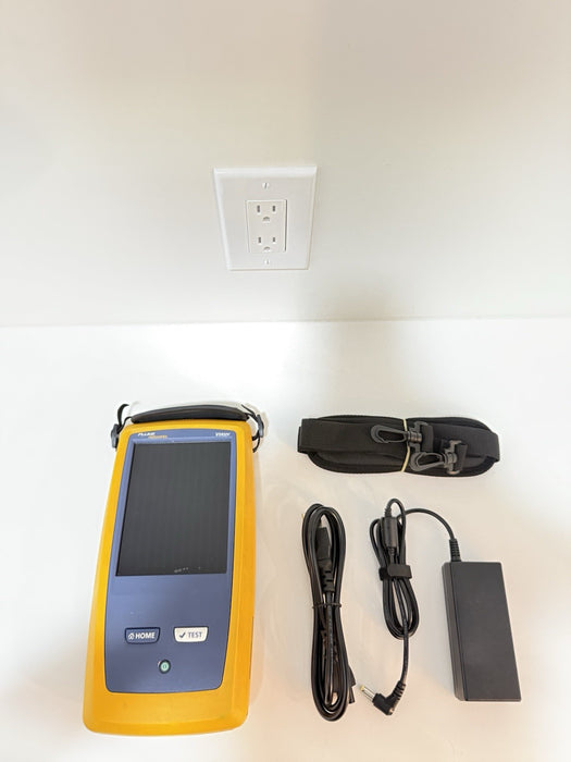 FLUKE NETWORKS VERSIV DSX MAINFRAME WITH CHARGER TESTED