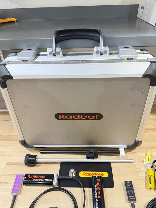RADCAL RAPIDOSE MULTISENSOR MODULES & ACCESSORIES (TESTED) FREE SHIPPING