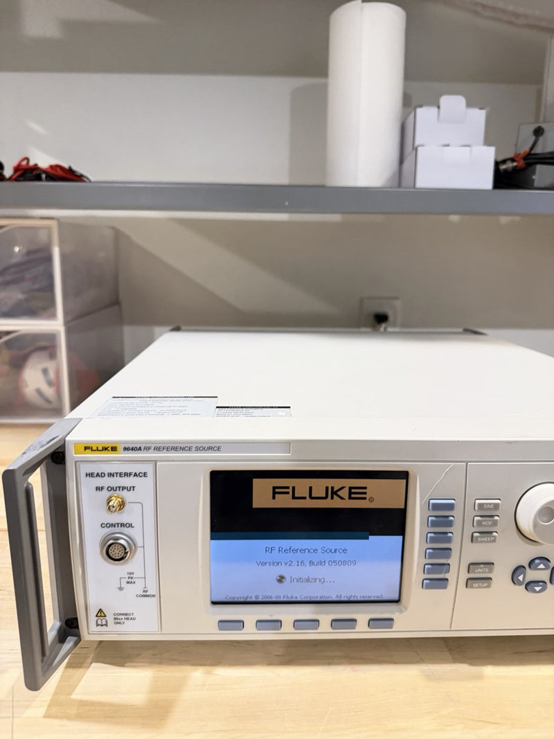 FLUKE 9640A RF REFERENCE SOURCE (PARTS ONLY) FOR PARTS - SHIPS FAST