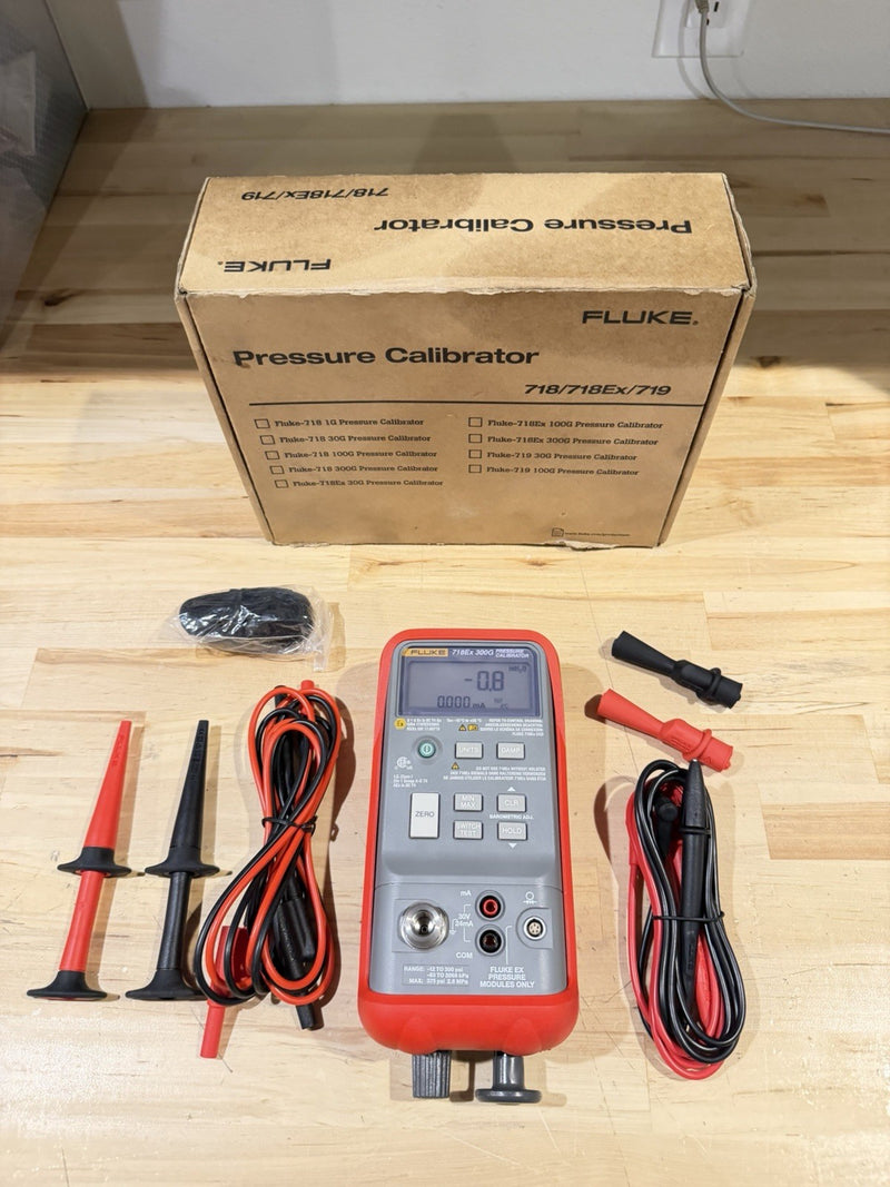 FLUKE 718EX 300G PRESSURE CALIBRATOR (NEW FACTORY SEALED) FREE SHIPPING