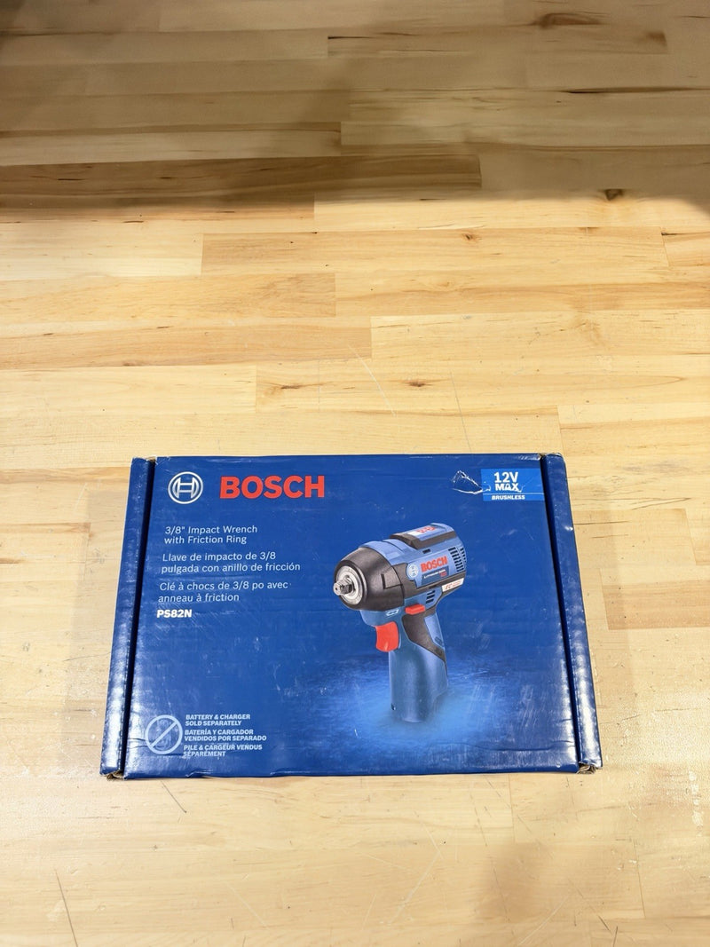 BOSCH PS82N CORDLESS IMPACT WRENCH 12V MAX 3/8" (NEW SEALED) TOOL ONLY