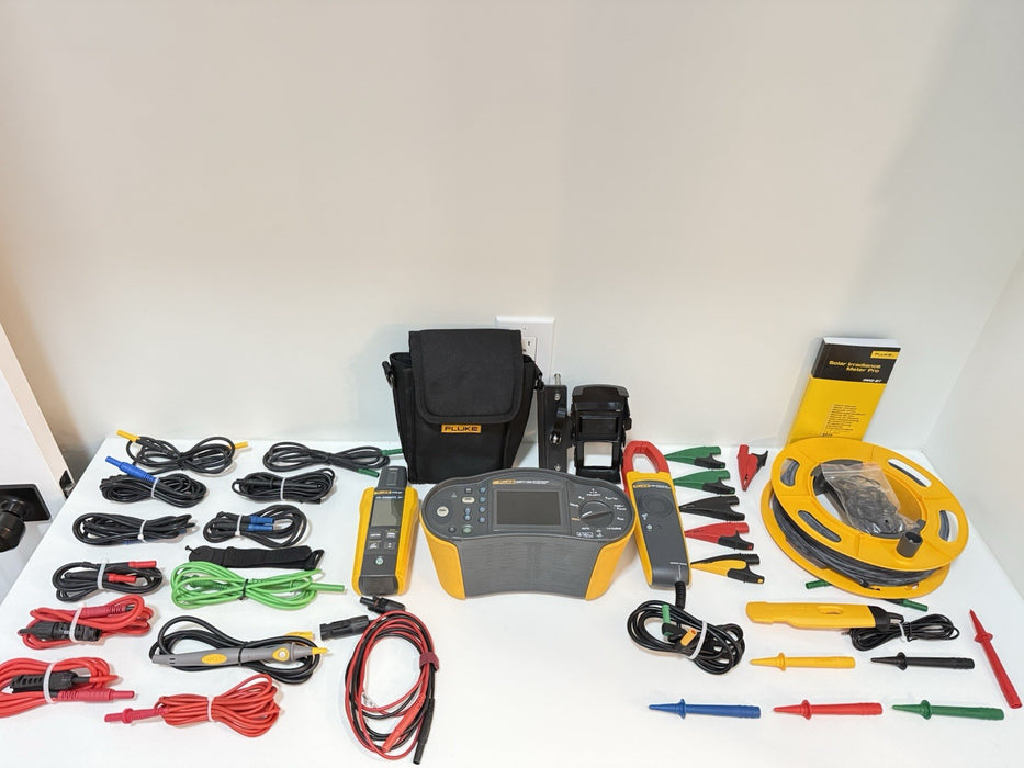 FLUKE SMFT-1000/PRO MULTIFUNCTION PV TESTER & PERFORMANCE ANALYZER TESTED