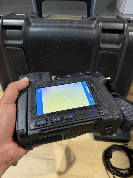 FLIR T640 THERMAL IMAGING CAMERA WITH ACCESSORIES TESTED
