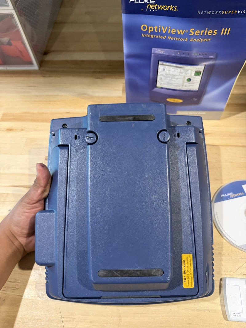 FLUKE NETWORKS OPTIVIEW SERIES III INTEGRATED NETWORKS ANALYZER