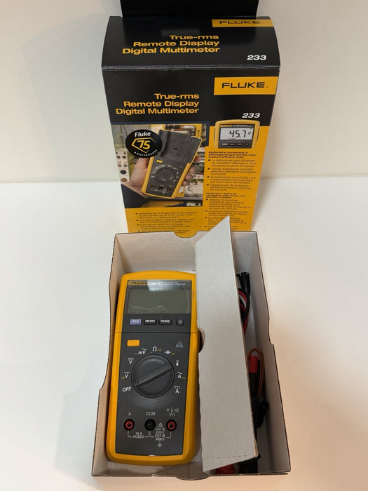 FLUKE 233 REMOTE DISPLAY AUTOMOTIVE DIGITAL MULTIMETER 2024