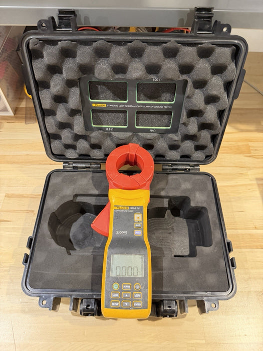 FLUKE 1630-2 FC EARTH GROUND CLAMP METER TESTED