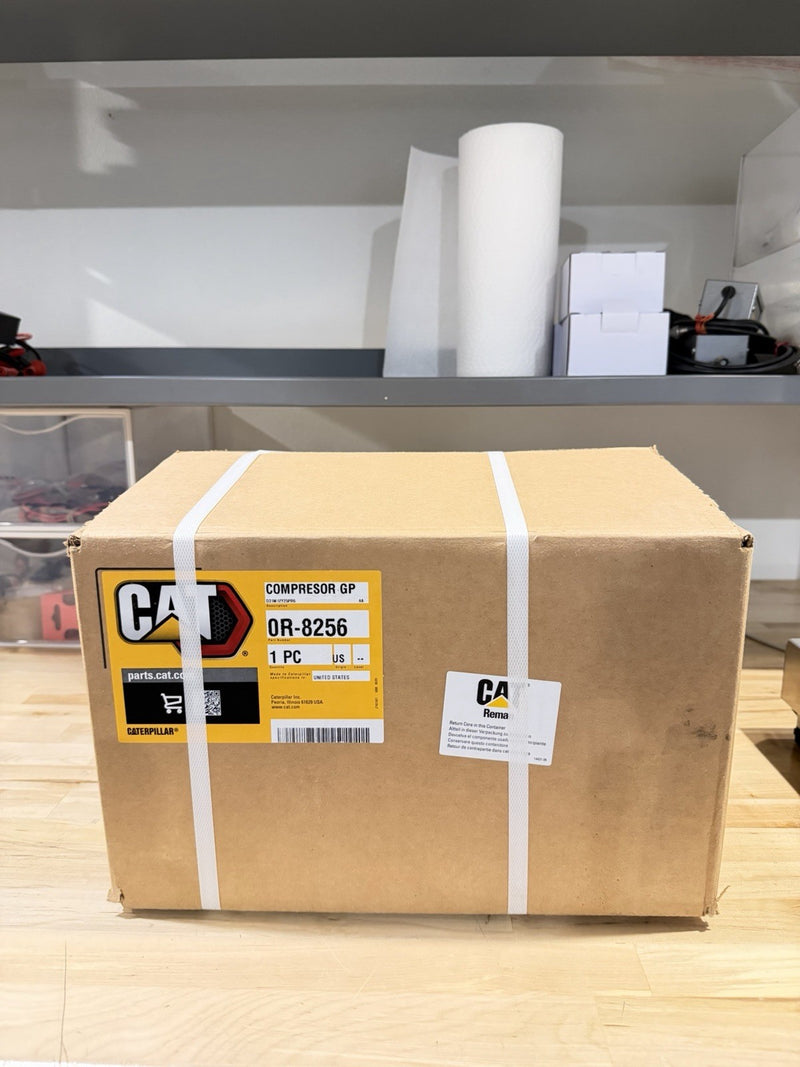 CATERPILLAR 0R-8256 AIR COMPRESSOR (NEW FACTORY SEALED / GENUINE OEM NEW