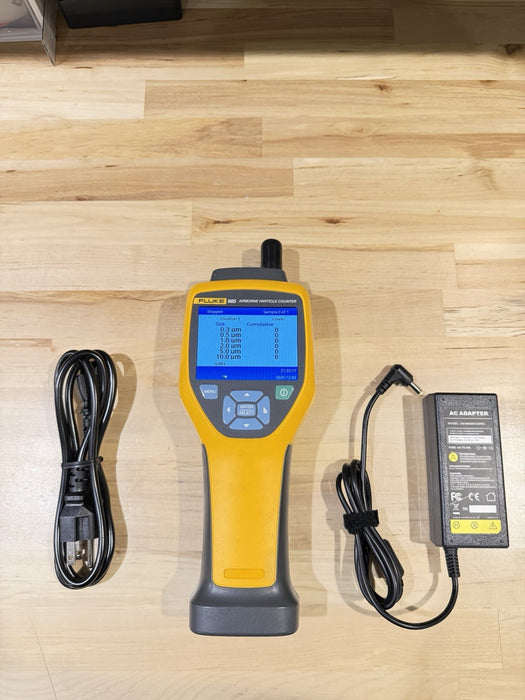 FLUKE 985 AIRBORNE PARTICLE COUNTER TESTER (TESTED)FREE SHIPPING CALIBRATED 2025