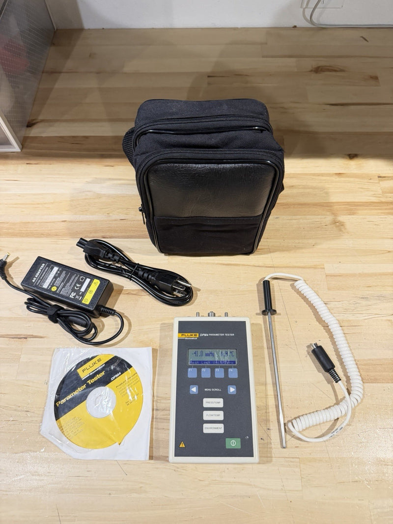 FLUKE BIOMEDICAL DPM4-2G PARAMETER TESTER W/ CHARGER & PROBE (TESTED) SHIPS FAST