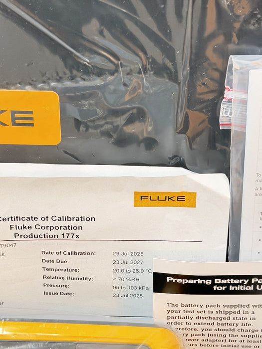 FLUKE 1777 POWER QUALITY ANALYZER (NEW FACTORY SEALED)CALIBRATED 2027 SHIPS FAST
