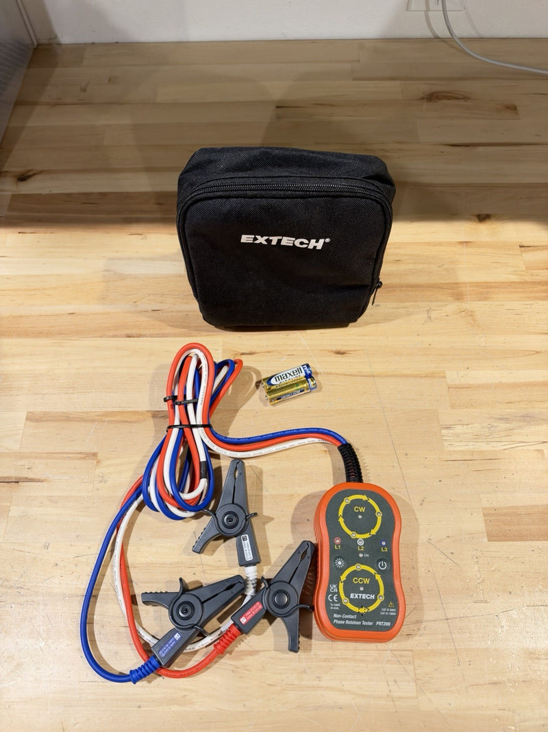 EXTECH PRT200 INSTRUMENTS PHASE ROTATION TESTER (TESTED) SHIPS FAST