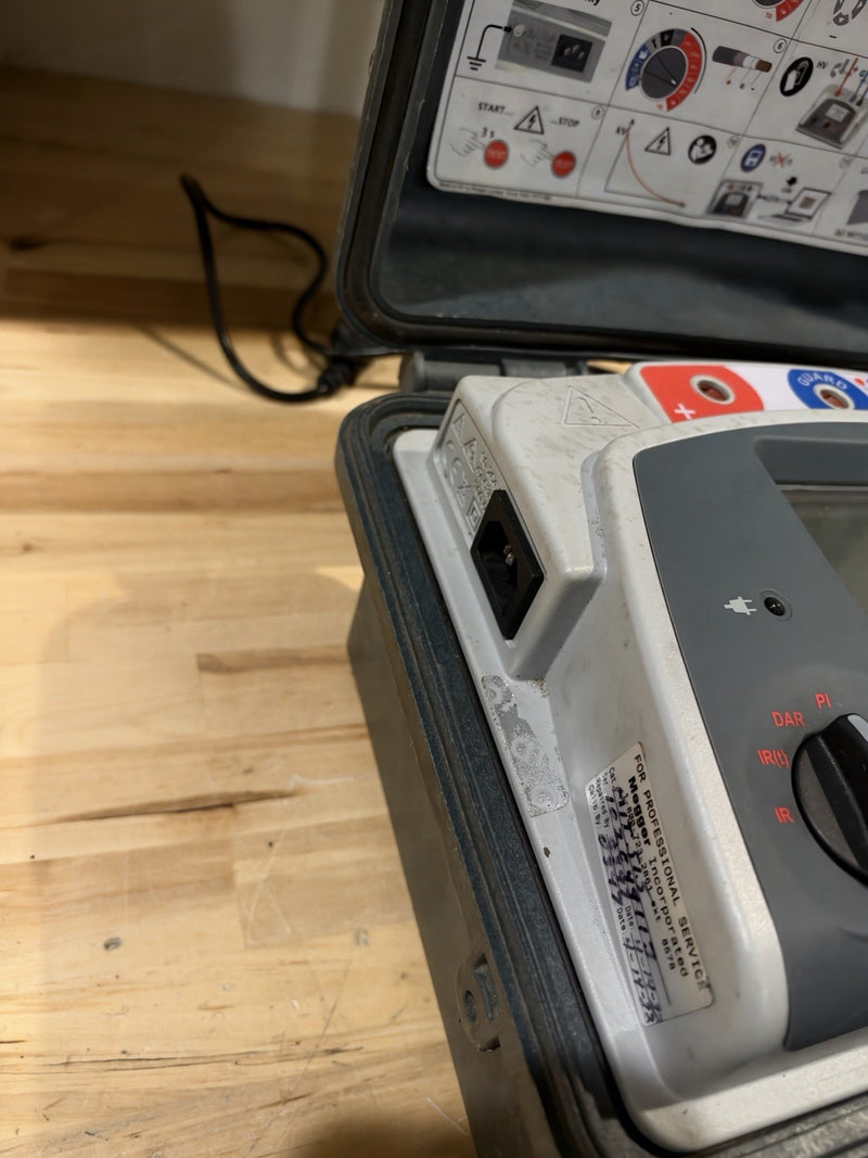 MEGGER MIT515 5KV INSULATION TESTER (PARTS ONLY) FOR PARTS