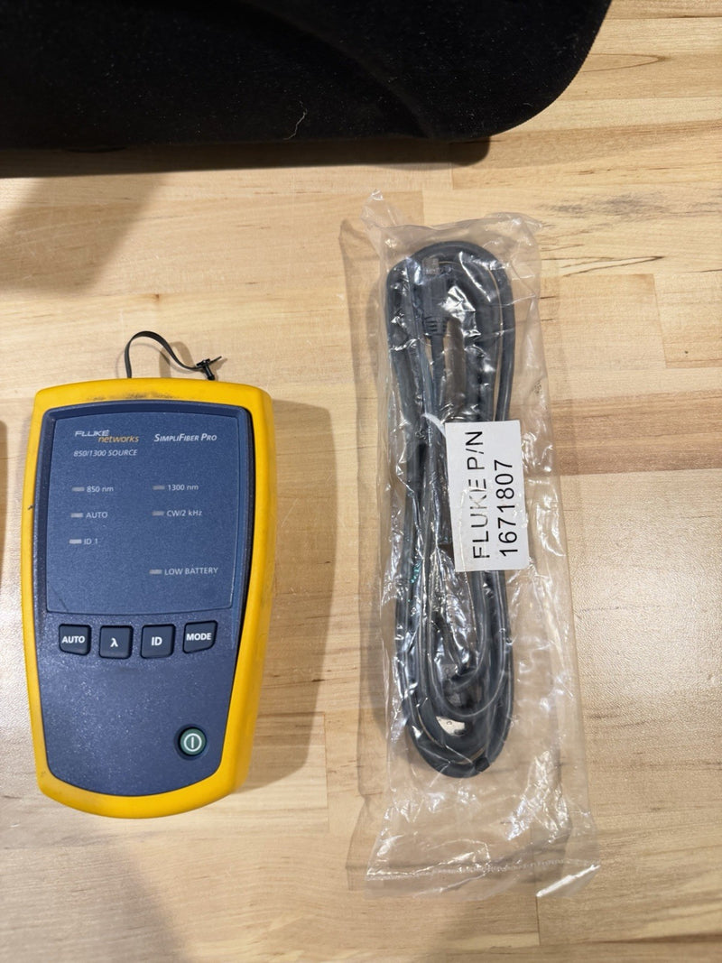 FLUKE NETWORKS FTK-1000 SIMPLIFIBER PRO FIBER OPTIC TEST KIT