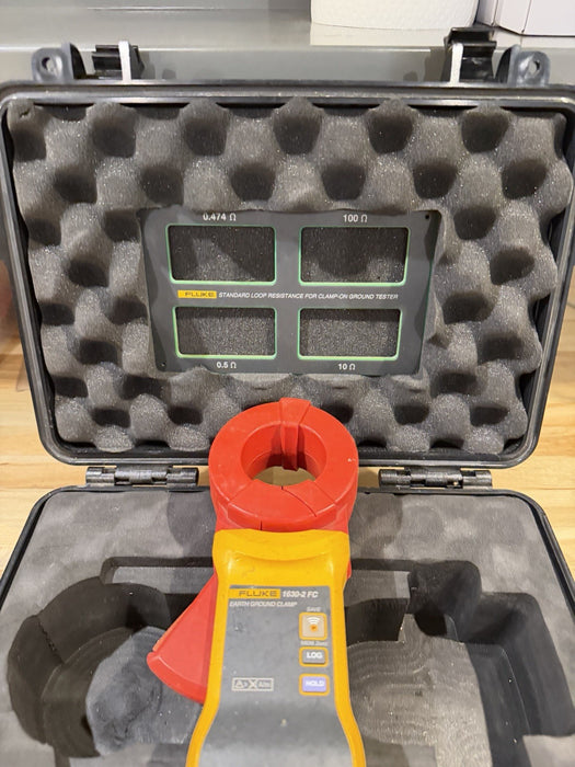 FLUKE 1630-2 FC EARTH GROUND CLAMP METER TESTED