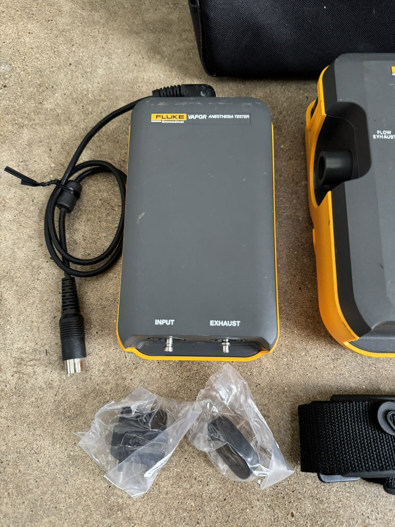 FLUKE VT650 GAS FLOW ANALYZER CALIBRATED 2024 WITH FLUKE VAPOR & CHARGER & BAG