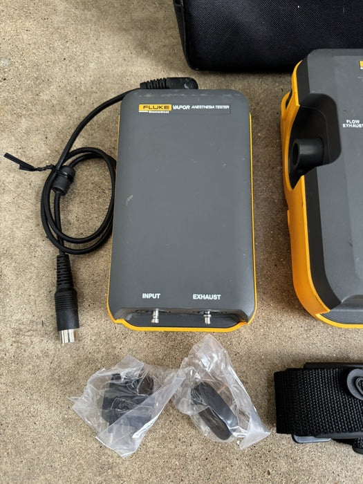 FLUKE VT650 GAS FLOW ANALYZER CALIBRATED 2024 WITH FLUKE VAPOR & CHARGER & BAG