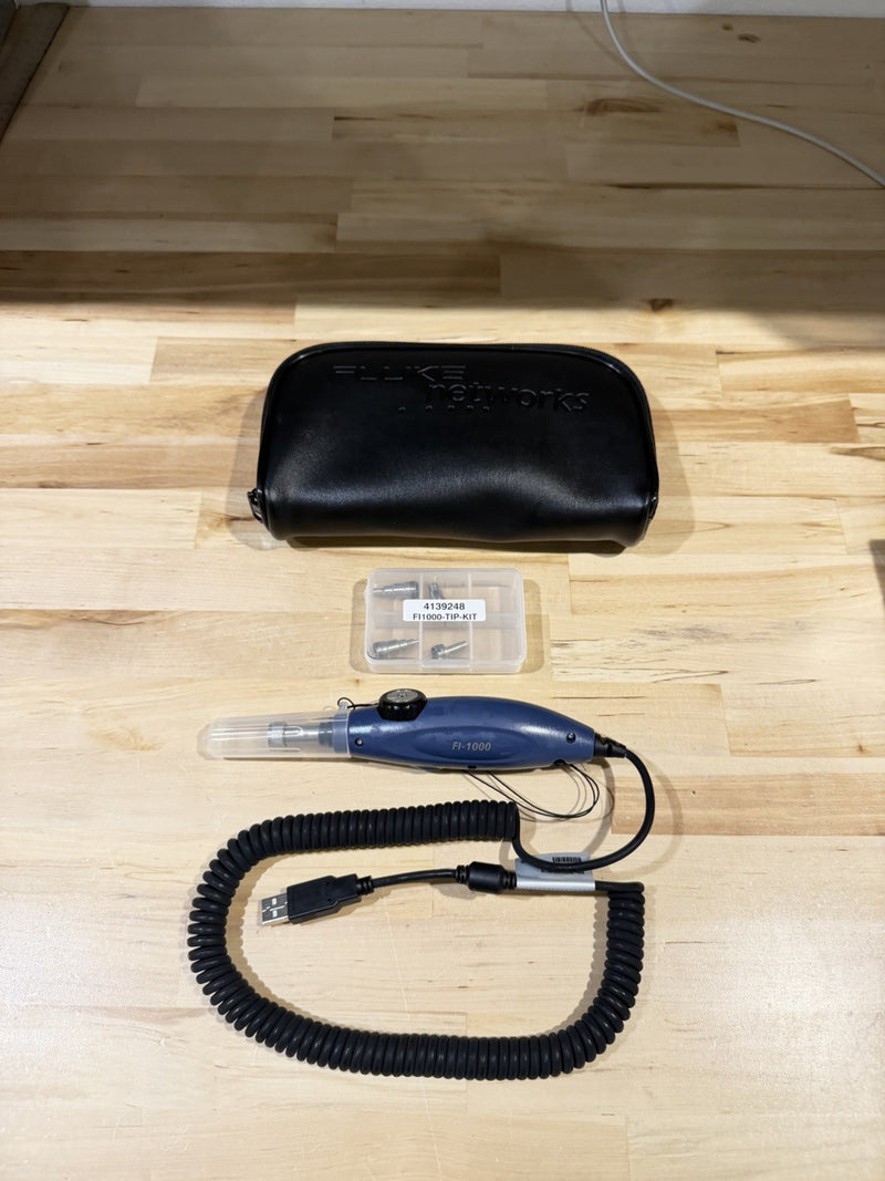 FLUKE FI-1000-KIT USB VIDEO PROBE & 4 TIP SET - SHIPS FAST