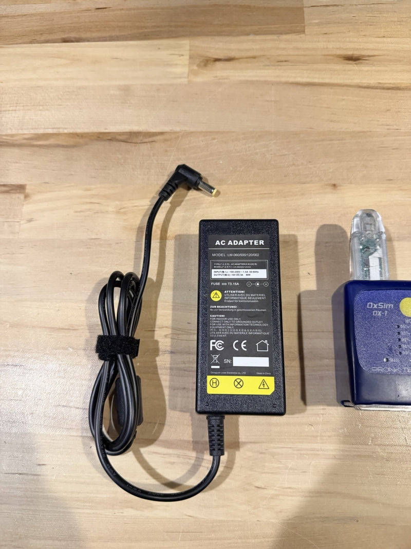 OXSIM OX-1 PULSE OXIMETER SIMULATOR WITH CHARGER TESTED
